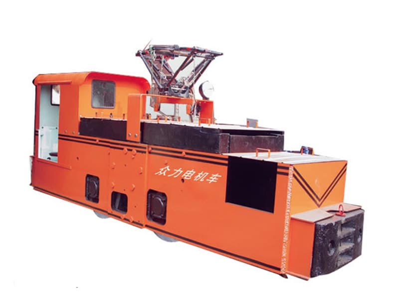 10 T架线式变频调速电机车