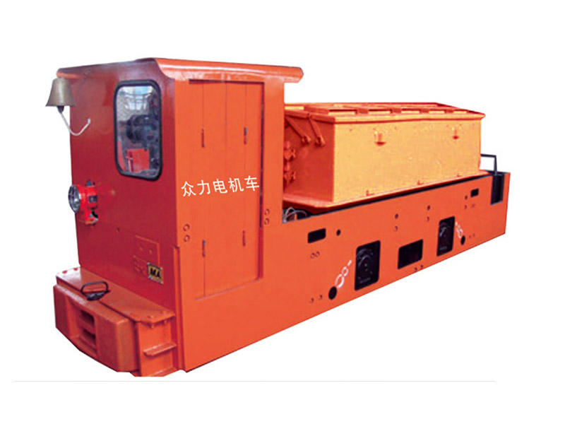 8旽蓄电池式电机车