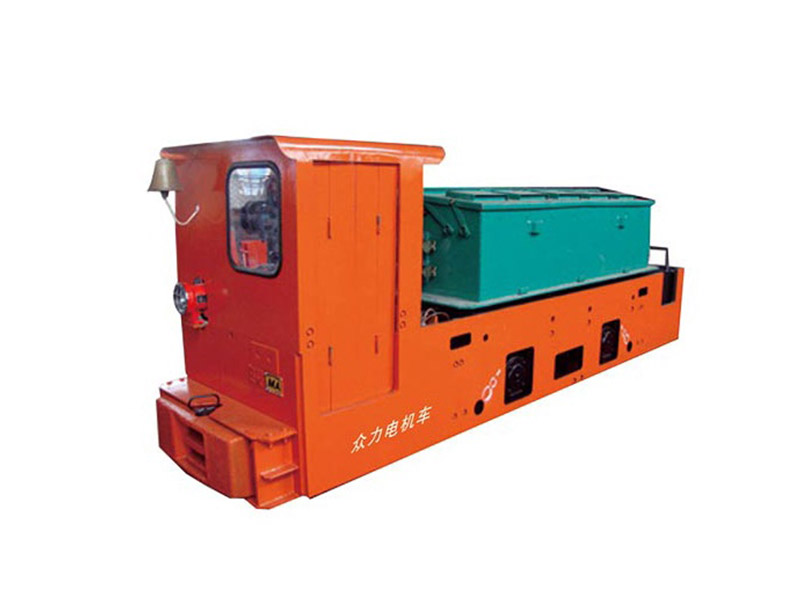 2-8T架线式变频调速电机车