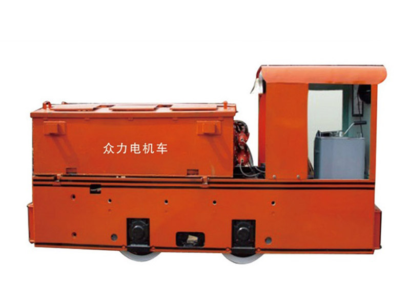 5吨蓄电池式电机车_1